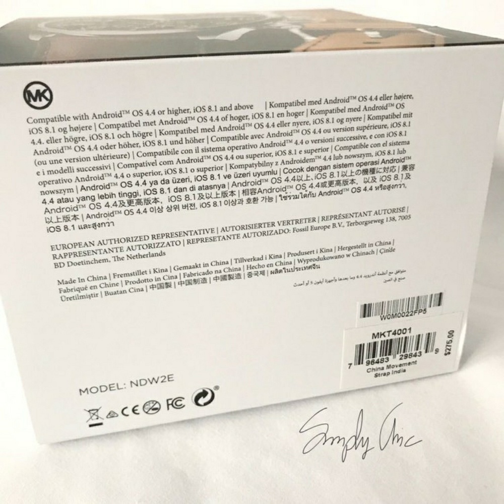 Micheal Kors Gage Hybrid SmartWatch - Picture 4 of 7